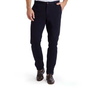 Mott & Bow 34x30 luxe straight leg navy chino slacks